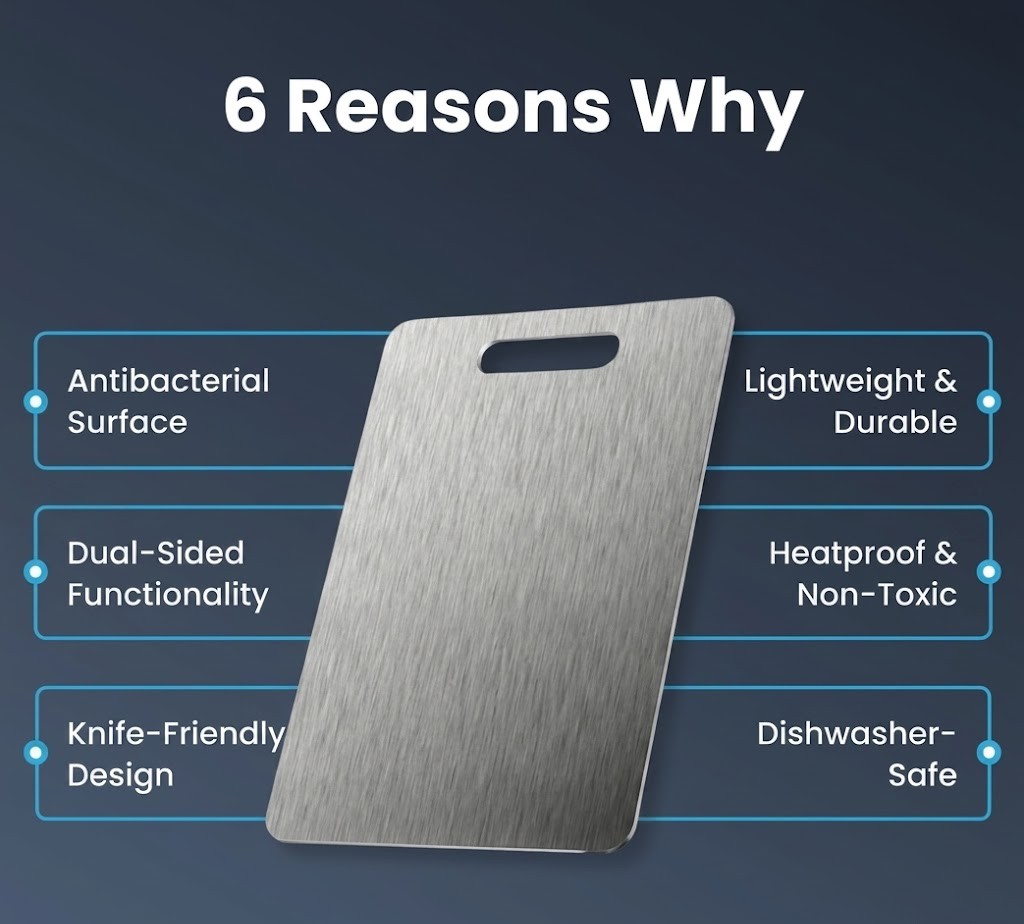 TIBO Titanium Cutting Board