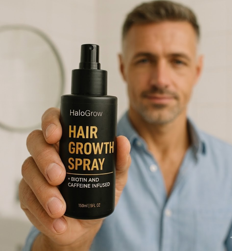 HaloGrow Hairspray Male Reviews